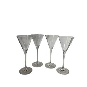 Grey Goose Vodka Martini Glass Etched Logo -‎ Set of 4